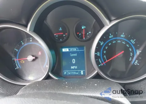 2014 Chevrolet Cruze 1Lt Auto из США, поврежденный, VIN 1G1PC5SB1E7130877